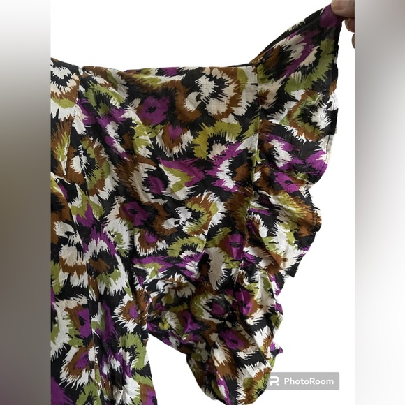 Terra & Sky Women's Plus Size Square Neck Peasant Top sz 4X - Picture 7 of 8